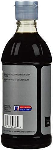 McCormick Culinary Pure Vanilla Extract, 16 fl oz - One 16 Fluid Ounce Vanilla Extract Flavor for Baking Cakes, Cookies, Custards, Icing, Drinks and More