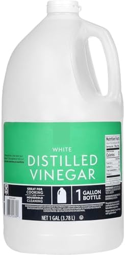 White Distilled Vinegar, 1 Gallon Jugs, 2 Pack, for Cooking and Cleaning
