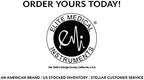 EMI 6 Inch Clear Plastic Goniometer Round EGM-424
