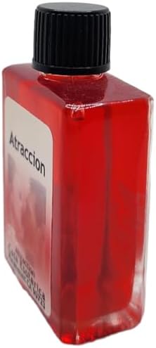 Attraction (Atraccion Aceite) Spiritual Anointing Oil by CASA ESOTERICA MAGICK SPACE - Draw Positive Energy - Increase Love, Money & Success-0.5 FL OZ (1 Pack)