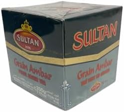 Green Tea Sultan Grain Ambar 200g – Pearl Gunpowder Green Tea for Traditional Moroccan Mint Tea