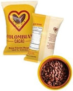 Raw Cacao Beans Unroasted – 100% Pure Colombian Whole Cacao Beans – Natural Superfood Rich in Antioxidants – Perfect for Smoothies, Baking & Healthy Snacks