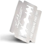 King C. Gillette Double Edge Safety Razor for Men, 5 Platinum Coated Double Edge Razor Blades, Gifts for Men