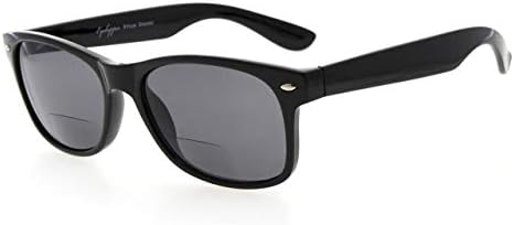 Eyekepper 4-Pack Bifocal Reading Glasses for Women - Ladies Bifocal Readers Double Color Frame