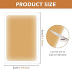 6 Packs Tattoo Cover-Up Sticker,Light Skin Invisible Tattoo Concealer Tape for Scar,Tattoos,Dark Spots and Birthmarks,Waterproof Natural Skin Concealer Patch