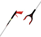 LP2633IB Streetmaster Pro Gel Litter Picker, Red/Silver, 33-Inch