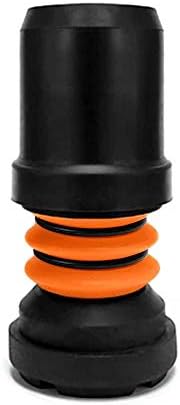 Flexyfoot Shock Absorbing Crutch Ferrule - Black - 25mm