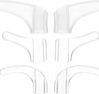 UKCOCO 15 Pairs Silicone Non-slip Eyeglass Ear Hooks Comfortable Glasses Holders Anti-skid Retainers for Secure Fit behind Ears, Portable Eyewear Accessories for Sports and Daily Use
