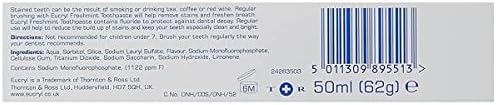 EUCRYL SMOKERS TOOTHPASTE FRESHMINT 50ML POWERFUL STAIN REMOVAL by Eucryl