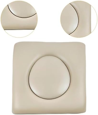 PU Commode Chair Cushion Universal Fit U Shape Waterproof Thick Padded Soft Pad for Bedside Commode Seat Toilet Chair Shower Seat Wheelchair Cover