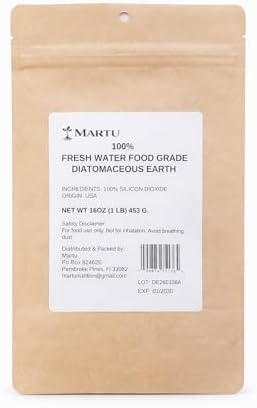 Martu 100% Freshwater Food Grade Diatomaceous Earth