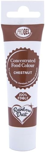 Rainbow Dust Pro-Gel Food Colouring - Chestnut
