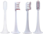 6Pcs Replacement Toothbrush Heads for Xiaomi Mijia/Mi Home T300 T500 Series Sonic Electric Brush Handles - Multiple Option (Pink Medium)