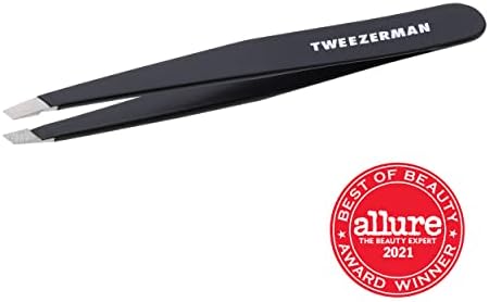 Tweezerman G.E.A.R. Slant Tweezer For Men, (Midnight)