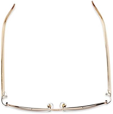 Foster Grant Sofia Vergara x Women's Carmen Full Lens SunReaders Aviator Reading Glasses, Shiny Bronze, 57 mm + 2.75