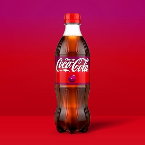 Coca-Cola Cherry Soda Soft Drink, 16.9 fl oz, 6 Pack