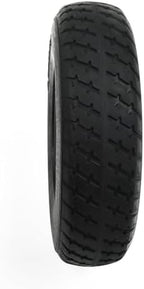 Solid Tire 2.80/2.50-4 for Elderly Mobility Scooter, Non-inflatable Polyurethane Rubber Wheel for Battery Car and Electric Wheelchair, Flat-free