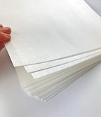 Wafer Paper Flexible Edible Printer Sheets 12 Pack 0.4mm White Letter Size 8.5" x 11" Cake Topper Decoration Burn Away by MeganJDesigns