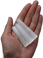 Amazing Gemstone Selenite Crystal Towers - Natural Healing Crystal Point Obelisk for Reiki Healing and Crystal Grid (3" to 4" INCH)
