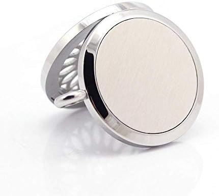 Stainless Steel Heart Aroma Therapy Aromatherapy Essential Oil Diffuser Necklace Locket Pendant