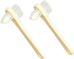Medline Two-Sided Denture Brushes, Ivory (Pack of 144)