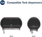 Tork Jumbo Toilet Paper Roll White T22, Universal, 2-ply, 12 x 1000', TJ0922A
