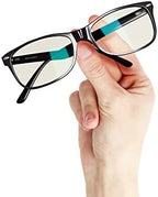 Swanwick Blue Light Blocking Glasses for Women, Men Anti Eyestrain Headache for Computer, Gaming, TV, Phone Screen. Sleep Aid. Classic Day Swannies (Small, Black)