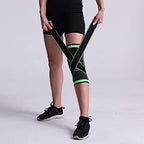 NuCamper Knee Brace for Arthritis Pain,Adjustable Compression Sleeve for Men Women Pain Relief，Knee Support for Injury Recovery, Meniscus Tear,Runing,Sports,Workout