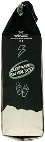Black Insomnia Ground Coffee - The Strongest Coffee in the World - 1lb (Dark Roast, 1 Pound)