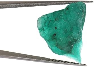 76 Ct. Healing Crystal Clear Emerald Rough Gemstone Raw Healing Stone for Yoga, Meditation, Aura Cleansing GC-911