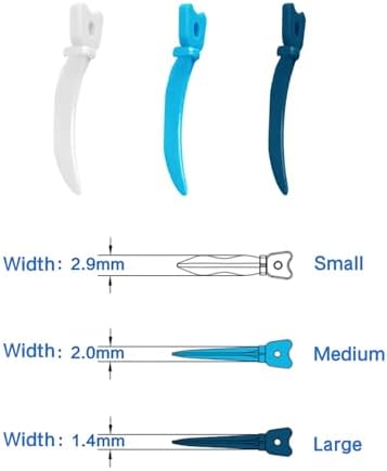 Dental Sectional Matrix System Set, W5 Dental Wedges Plastic, Dental Matrix Holder Clamp Tweezers Forceps. (72PCS Wedges)