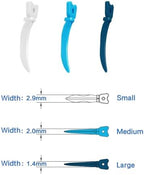Dental Sectional Matrix System Set, W5 Dental Wedges Plastic, Dental Matrix Holder Clamp Tweezers Forceps. (72PCS Wedges)