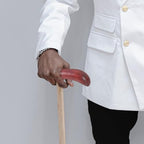 Solid Wood Cane Handle Head Replacement for Walking Canes Ergonomic Wooden Cane Handle Suitable for Men and Women Outdoor Use