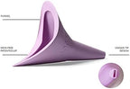 GoGirl Female Urination Device (FUD) - #1 FUD Made in The USA. Pee Standing Up! Portable Female Urinal for Women, Soft, Flexible, Reusable, Pee Funnel Medical-Grade Silicone (Pink)