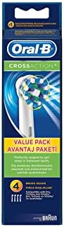 Oral-B Cross Action Replacement Brush Heads Eb50 - Pack of 4