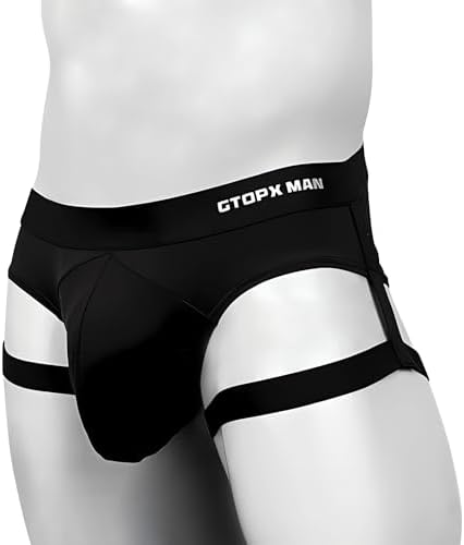 Jock Straps For Men Thong Underwear Male Sexy Lingerie Ice Silk Outfits Funny Brief For Play