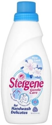 Gentle Care Washing Detergent for Cashmere Wool, Silk and all delicate handwash only fabric 500ml (15 Washes) by Stergene