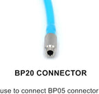 8.2FT NIBP Adapter Hose Compatible with PHphilips, Blood Pressure Tube with BP16 BP20 Connectors for BP Monitor and Cuff (Neonate/Infant)