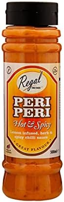 Regal - Peri Peri Sauce - (lemon infused, herb & spicy chilli sauce) - 500ml - (pack of 2)