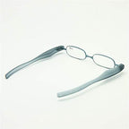 Pack of 3 Foldable Reading Glasses Mini Pocket Reader Presbyopic Glasses Large Glasses Frame