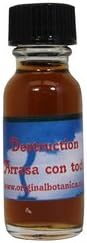 Original Products Destruction Oil for Witchcraft Magical Spiritual Healing Anointing Oils for Spells and Candles Prayer Ritual Protection Cleansing Hoodoo Wiccan Voodoo