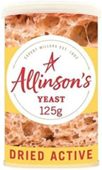 Allinson Dried Active Baking Yeast 125g