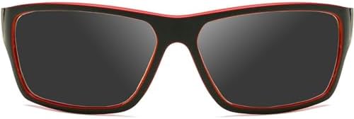Ultralight Full Reading Glasses for Mens and Womens, Outdoor Square Sports Presbyopia Sunglasses Reader