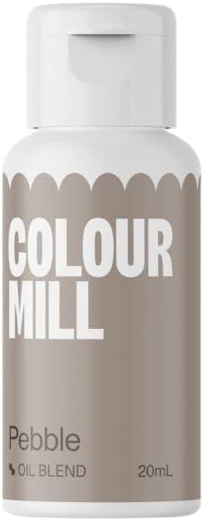 Colour Mill Oil-Based Food Coloring, 20 Milliliters Pebble