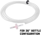 Giraffe Bottle Replacement Tube/Valve Kit for Tower Hands Free System, 36 inch Neck
