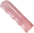 Rose Quartz Pro Grip Crystal Massage Wand ~80 x 20mm