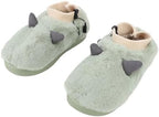 Electric Foot Warmer USB Heating Shoes Adjustable Temperature Walking Heated Slippers Bedroom Dormitory Office School Garden (Green)