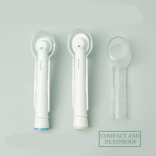 5 Pcs Toothbrush Head Covers for Oral-B iO Series Hygienic Dust Protection Caps for Electric Brush Heads Travel-Friendly
