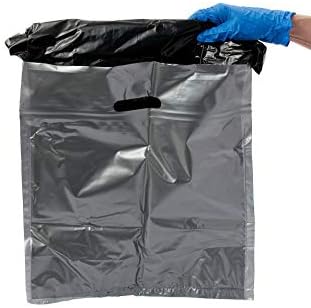 Reliance Products Double Doodie Plus with BIO-Gel | Large Portable Toilet Waste Bags | Family-Sized 6 Pack, Gray, 9.2 Inch x 4.9 Inch x 6.0 Inch