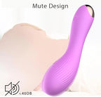 Workout Compact Travel Recovery Massage Tools with Powerful 20 Modes Electric Waterproof Handheld Deep Tissues Percussion Muscle Massager (Dark Purple)